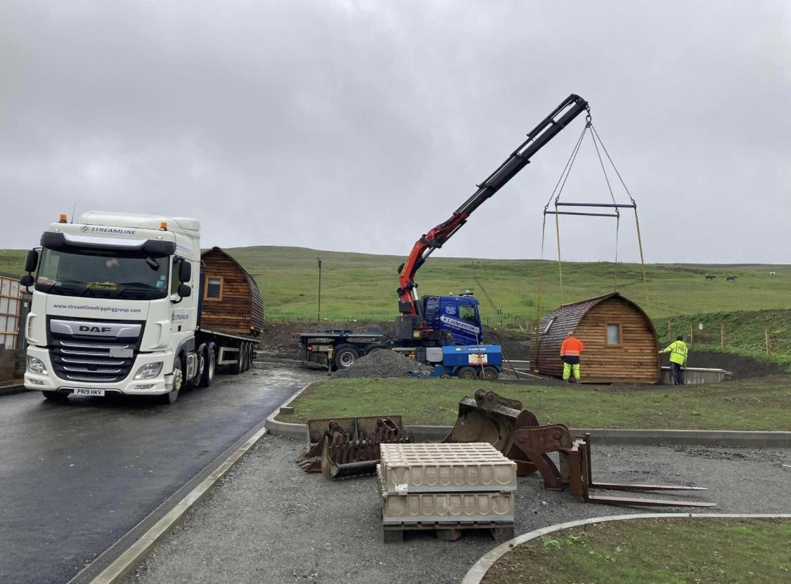 Scalloway Caravan Park 외부 사진